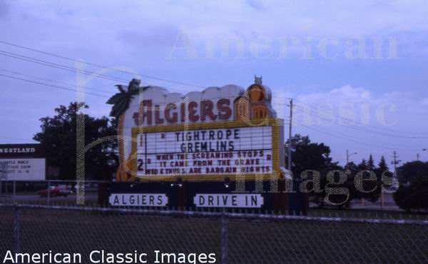 Algiers Drive-In Theatre - From American Classic Images (newer photo)